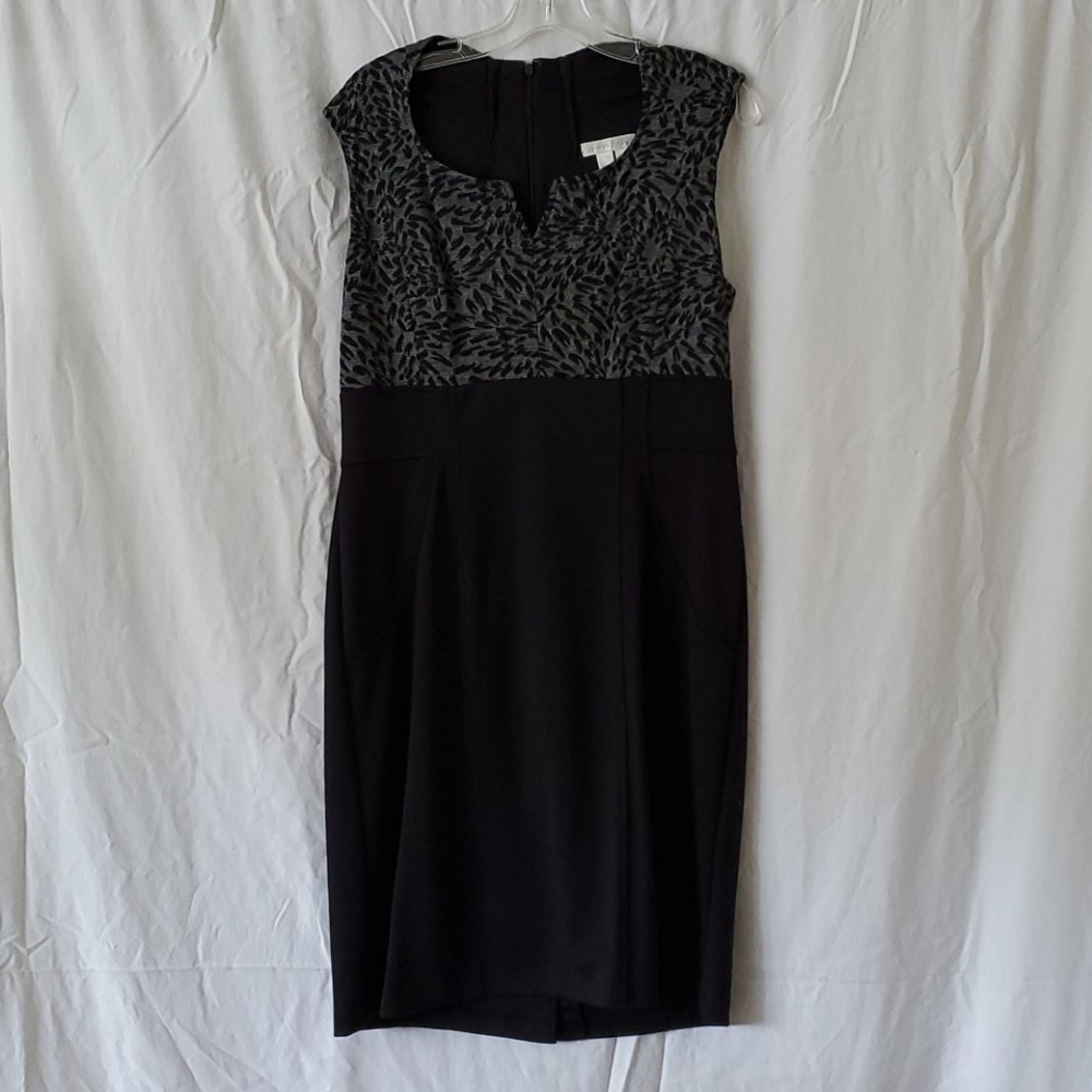 London Times Black/Grey Dress. Never worn.